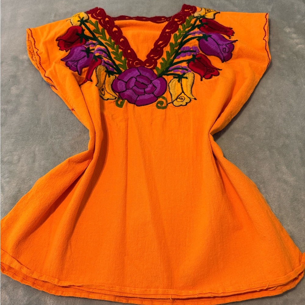 Mexican Embroidered Blouse